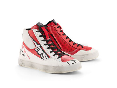 ALPINESTARS Stated Flair Shoes White Bright Red