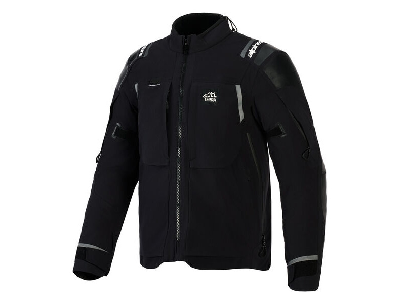 ALPINESTARS Andes Pro Drystar XF Jacket Black Dark Grey click to zoom image