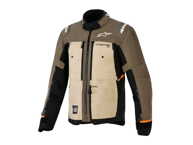 ALPINESTARS Cusco Drystar Jacket Walnut Aluminum Black click to zoom image
