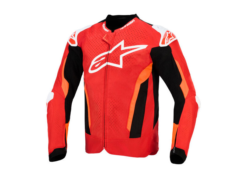 ALPINESTARS T-GP Air Jacket Bright Red Red Fluo Black click to zoom image
