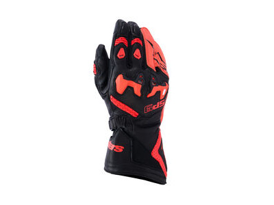 ALPINESTARS SP-9 Gloves Black Red Fluo