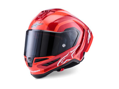 ALPINESTARS Supertech R10 Arius ECE6 Bk Wt Dble Rd Gls