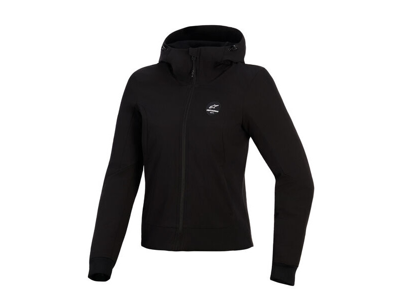 ALPINESTARS Stella Radium Tech Hoodie Black click to zoom image