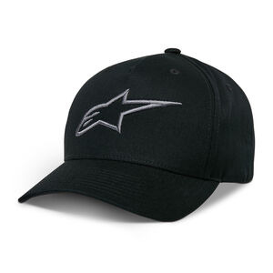 ALPINESTARS Ageless Snapback Hat Black Charcoal 