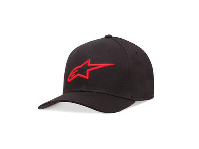 ALPINESTARS Ageless Snapback Hat Black Red