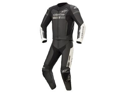 ALPINESTARS Gp Force Chaser Leather Suit 2 Pc Black White