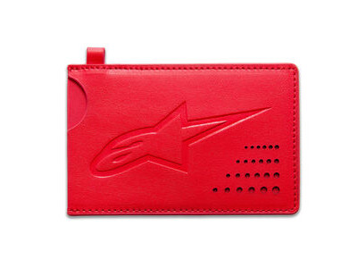 ALPINESTARS Ageless Credit Card Holder Red