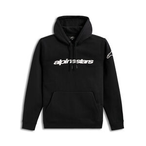 ALPINESTARS Race Wordmark Hoodie Black White 
