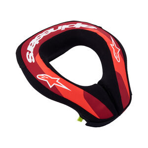 ALPINESTARS Sequence Youth Neck Roll - Black Light Gray Purple S/M Red Flo,MTL Red,White click to zoom image