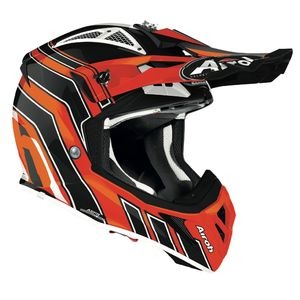 AIROH Aviator Ace Art Orange Gloss 