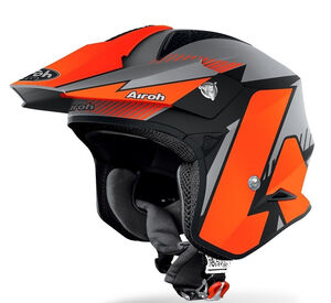 AIROH TRR S Pure Orange Gloss 