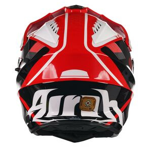 AIROH Commander Adventure Helmet - 'Boost Red' (Gloss) click to zoom image