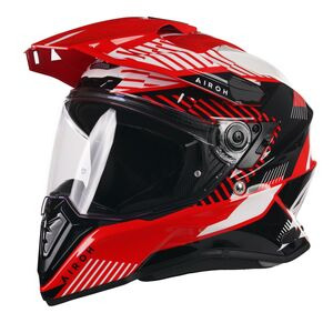 AIROH Commander Adventure Helmet - 'Boost Red' (Gloss) click to zoom image