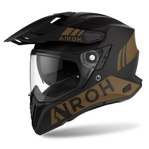 AIROH Commander 'Gold' Adventure Motorcycle Helmet - Gold Matt click to zoom image