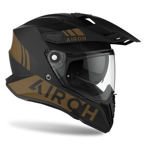 AIROH Commander 'Gold' Adventure Motorcycle Helmet - Gold Matt click to zoom image