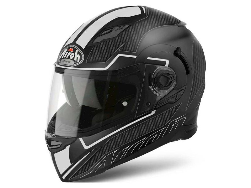 AIROH Movement S Full Face Faster White Matt click to zoom image