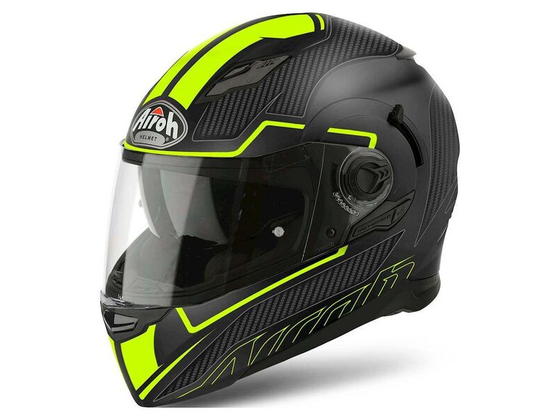 AIROH Movement S Full Face Faster Yellow Matt click to zoom image