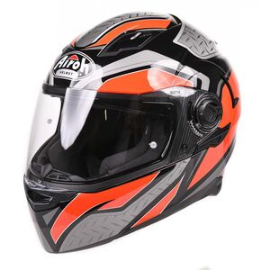 AIROH Movement S Full Face Steel Orange Gloss click to zoom image