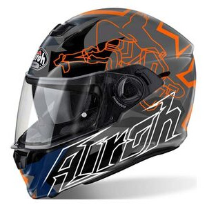AIROH Storm Full Face Bionikle Orange Gloss 2017