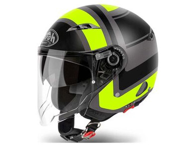 AIROH City One Jet Wrap Yellow Matt