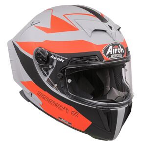 AIROH GP550S Full Face Vektor Orange Matt click to zoom image