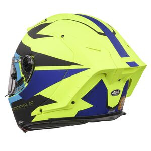 AIROH GP550S Full Face Vektor Blue Matt click to zoom image