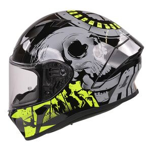 AIROH Valor Full Face Akuna Yellow Gloss click to zoom image