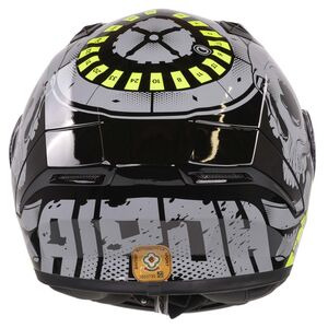 AIROH Valor Full Face Akuna Yellow Gloss click to zoom image
