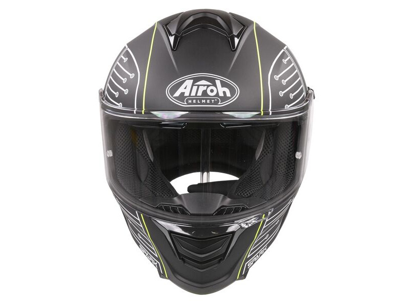 AIROH Spark Flow Black Circuit Matt click to zoom image