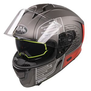 AIROH Spark Flow Red Circuit Matt click to zoom image