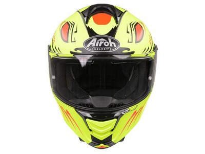 AIROH Spark Flow Matt Yellow Fluro Vibe