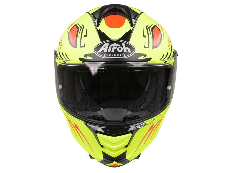 AIROH Spark Flow Matt Yellow Fluro Vibe click to zoom image