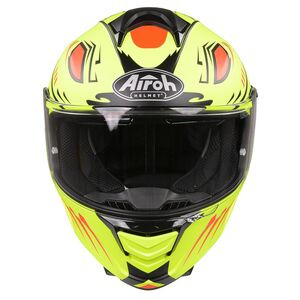 AIROH Spark Flow Matt Yellow Fluro Vibe 2021