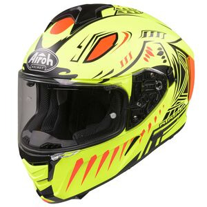 AIROH Spark Flow Matt Yellow Fluro Vibe click to zoom image