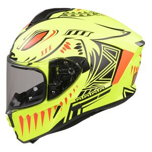 AIROH Spark Flow Matt Yellow Fluro Vibe click to zoom image