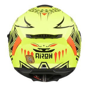 AIROH Spark Flow Matt Yellow Fluro Vibe click to zoom image