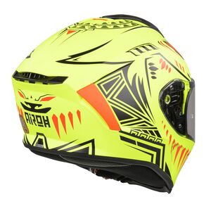 AIROH Spark Flow Matt Yellow Fluro Vibe click to zoom image