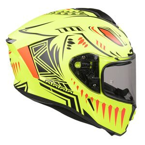AIROH Spark Flow Matt Yellow Fluro Vibe click to zoom image
