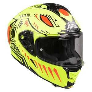 AIROH Spark Flow Matt Yellow Fluro Vibe click to zoom image
