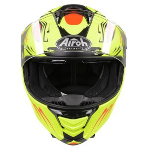 AIROH Spark Flow Matt Yellow Fluro Vibe click to zoom image