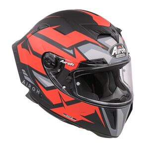 AIROH GP550S Full Face Wander Red Gloss click to zoom image