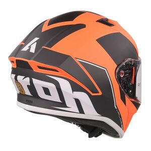 AIROH Valor Full Face Matt Wings Orange click to zoom image
