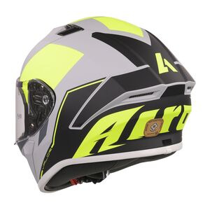 AIROH Valor Full Face Matt Wings Flouro Yellow click to zoom image