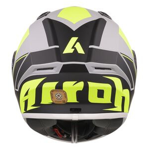 AIROH Valor Full Face Matt Wings Flouro Yellow click to zoom image
