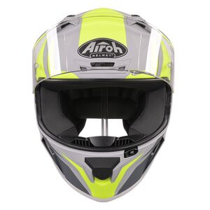 AIROH Valor Full Face Matt Wings Flouro Yellow click to zoom image