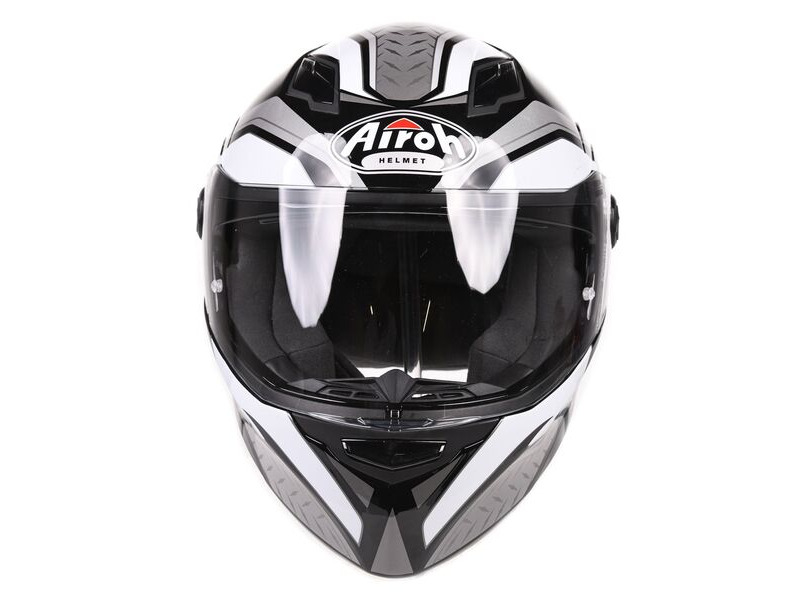 AIROH Movement S Full Face Steel White Gloss click to zoom image