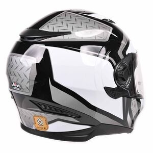 AIROH Movement S Full Face Steel White Gloss click to zoom image