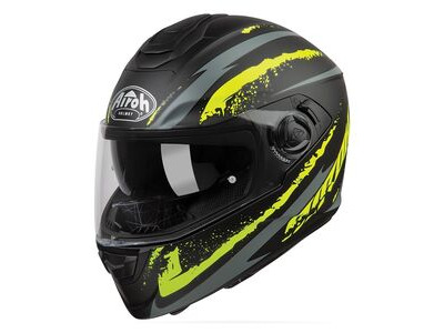 AIROH ST 301 Full Face Logo Yellow Matt