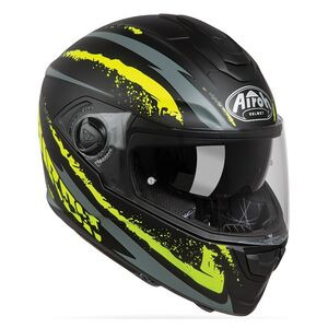 AIROH ST 301 Full Face Logo Yellow Matt click to zoom image
