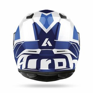 AIROH Valor Helmet - 'Wings Blue' (Gloss) click to zoom image